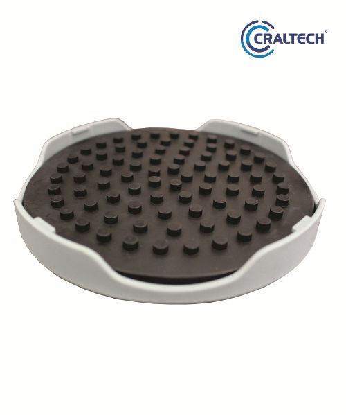 Plataforma para agitador de placas de petri/cultura e frascos de até 120mm diâmetro